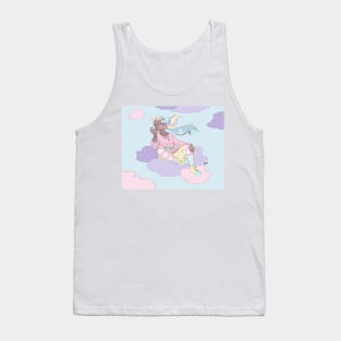 Pastel Clouds Tank Top